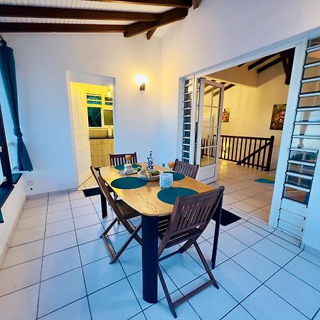 Villa Iguana, Duplex Paisible, Vue Magnifique Mer Et Rocher Du Diamant, Piscine サント・リュス エクステリア 写真